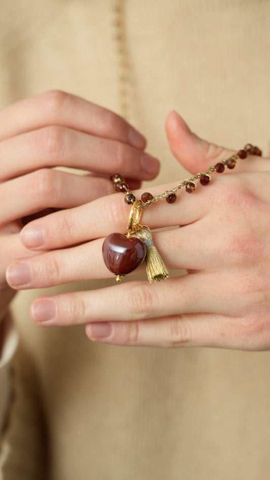 Via Roma - Collana "Cuore Ceramica"