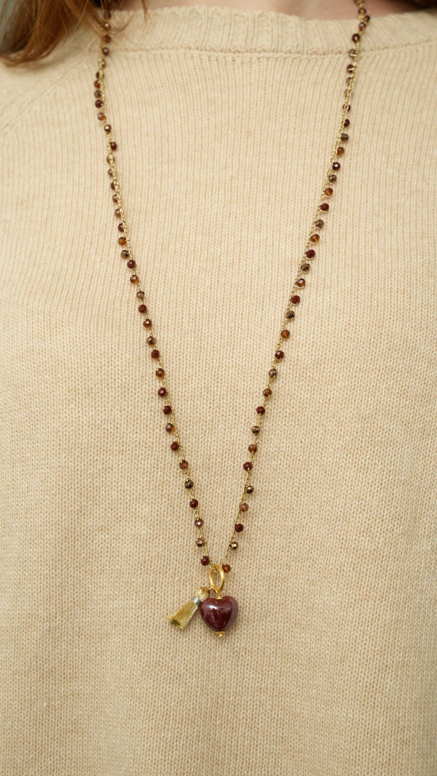 Via Roma - Collana "Cuore Ceramica"