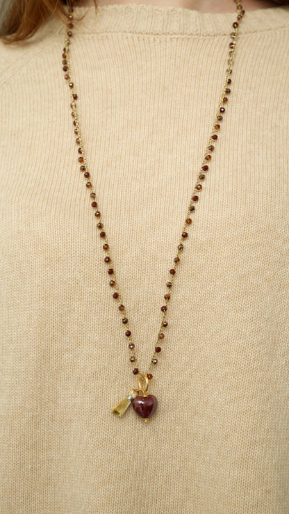 Via Roma - Collana "Cuore Ceramica"