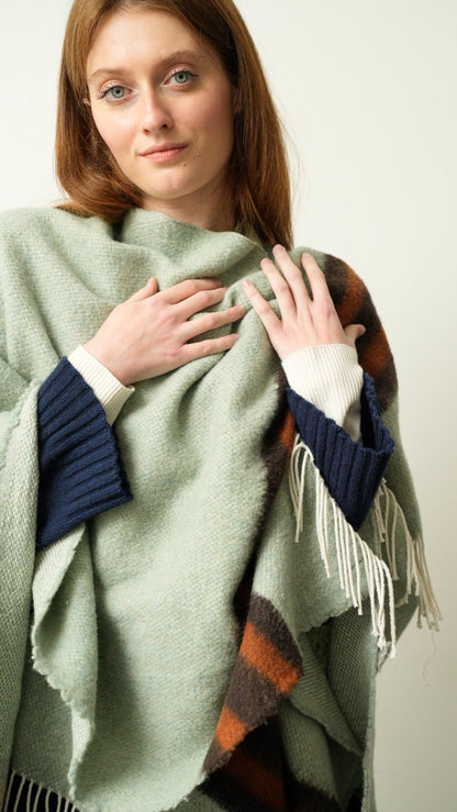 Via Roma - Sciarpa con frange