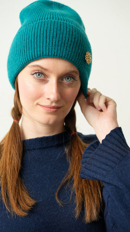 Via Roma - Cappellino con spilla