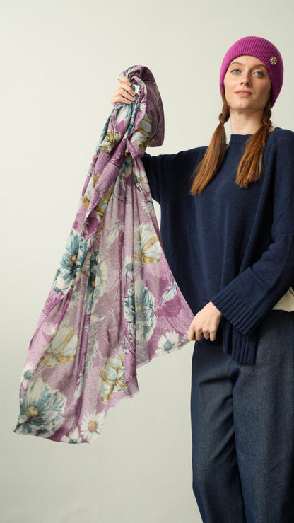 Bissoli - Foulard fantasie floreali - ART. 5552-0127-14.9